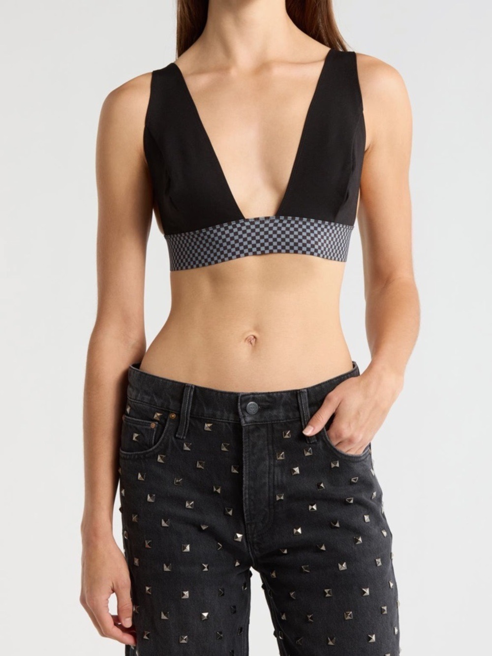 MOTHER The Elastic Tit for Tat Bra | New with Tags | Medium | Bralette - Picture 1 of 4
